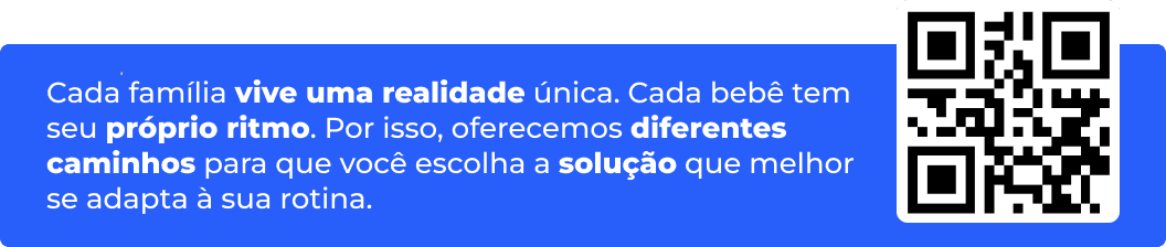 QR Code para download do aplicativo Sono do Bebê